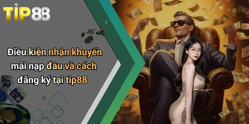 Khuyến Mãi Nạp Đầu: Ưu Đãi Hấp Dẫn Khi Trải Nghiệm Tip88 2 Điều kiện nhận khuyến mãi nạp đầu và cách đăng ký tại tip88